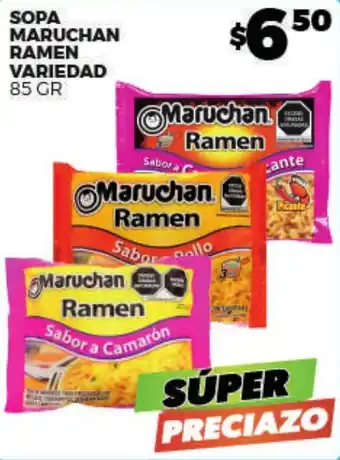 Merco Maruchan Ramen Variedad oferta