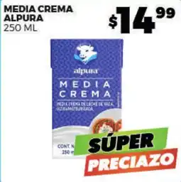 Merco alpura media crema oferta