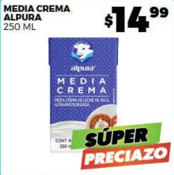 Merco alpura media crema oferta