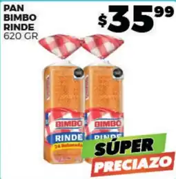 Merco pan bimbo rinde oferta