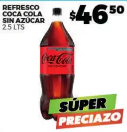 Merco Coca Cola refresco sin azúcar oferta