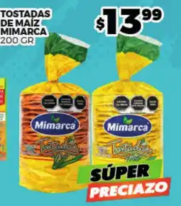 Merco Mimarca Tostadas de Maíz oferta