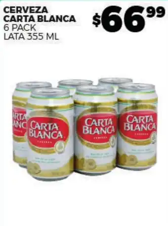 Merco Carta Blanca Cerveza oferta