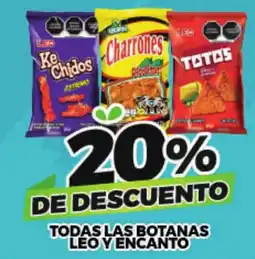 Merco Leo y Encanto todas las botanas oferta