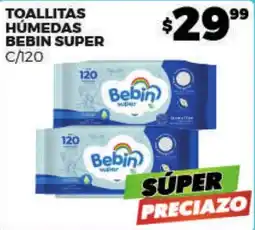 Merco Bebin toallitas húmedas oferta