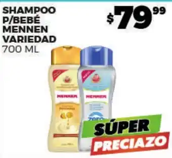 Merco Mennen Shampoo P/Bebé Variedad oferta