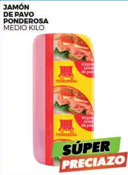 Merco Ponderosa jamón de pavo oferta