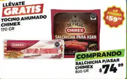 Merco Chimex salchicha para asar oferta