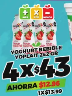 Merco Yoplait Yoghurt Bebible oferta