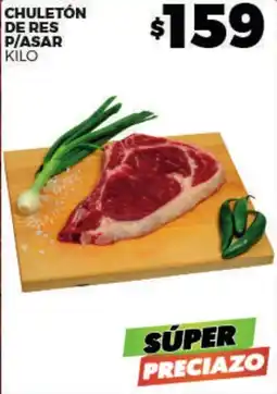Merco Chuletón de Res P/Asar Kilo oferta