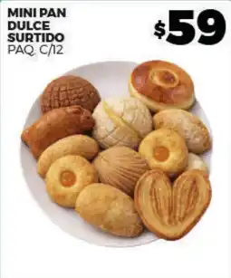 Merco mini pan dulce surtido oferta