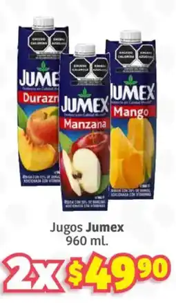 Soriana Híper Jugos Jumex oferta