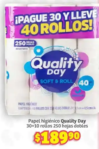 Quality Day papel higiénico