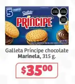 Soriana Híper Príncipe Galleta Príncipe chocolate Marinela oferta