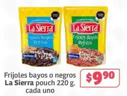 Soriana Híper La Sierra Frijoles bayos o negros oferta