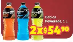 Soriana Híper Powerade oferta