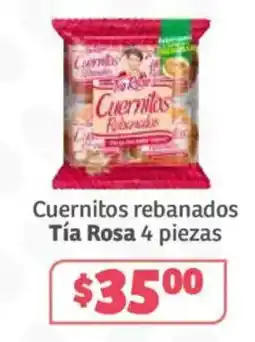 Soriana Híper Tía Rosa Cuernitos rebanados oferta