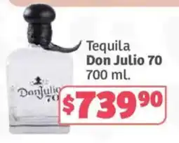 Soriana Híper Tequila Don Julio 70 oferta