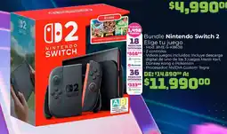 Soriana Híper Nintendo switch 2 oferta