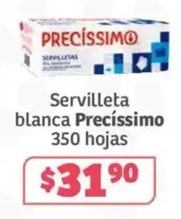 Soriana Híper Servilleta blanca Precíssimo oferta