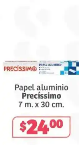 Soriana Híper Precíssimo papel aluminio oferta