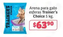 Soriana Híper Trainer's Choice arena para gato esferas oferta