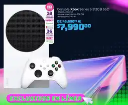 Soriana Híper Xbox Series S 512GB SSD oferta