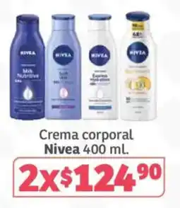Soriana Híper Nivea Crema corporal oferta