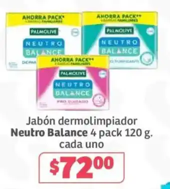 Soriana Híper Palmolive Jabón dermolimpiador Neutro Balance oferta