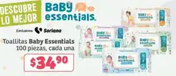 Soriana Híper Baby essentials Toallitas oferta