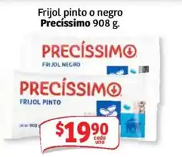 Soriana Mercado Precíssimo frijol pinto o negro oferta