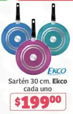 Soriana Híper Ekco Sartén oferta