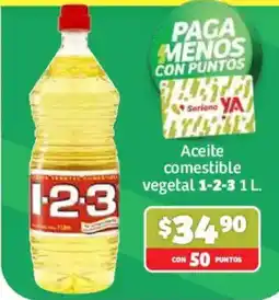 Soriana Mercado I-2-3 Aceite comestible vegetal oferta