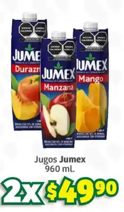 Soriana Súper Jugos Jumex oferta