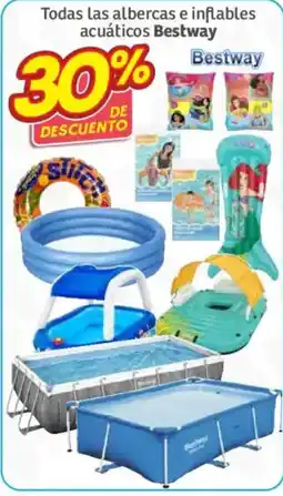 Soriana Híper Bestway albercas e inflables acuáticos oferta