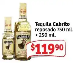 Soriana Mercado Tequila Cabrito oferta