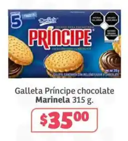 Soriana Súper Príncipe Galleta chocolate Marinela oferta