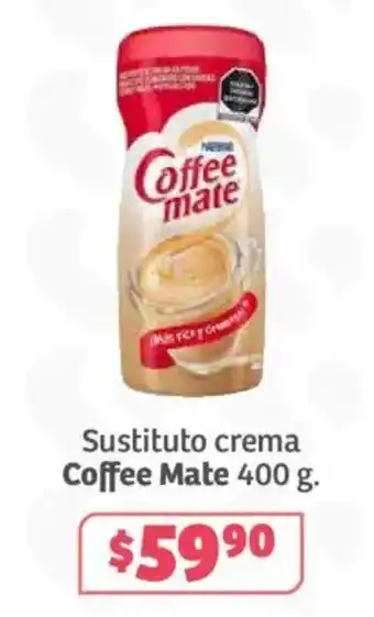 Coffee mate sustituto crema