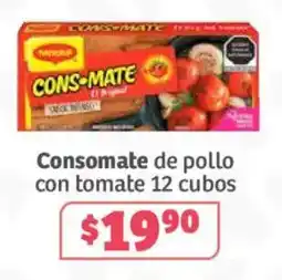 Soriana Súper MAYORISTA CONS-MATE de pollo con tomate oferta