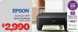 Soriana Híper Epson impresora wifi epson ecoltank oferta