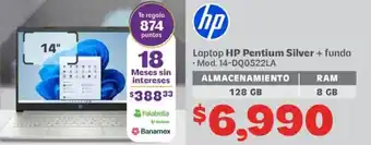 Soriana Híper hp laptop hp pentium silver oferta