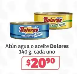 Soriana Súper Atún agua o aceite Dolores oferta