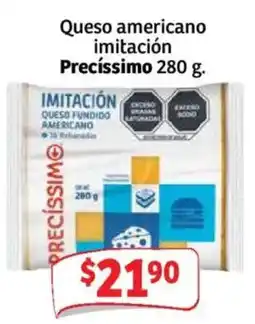 Soriana Mercado Precíssimo queso americano imitación oferta
