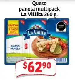 Soriana Mercado La Villita queso panela multipack oferta
