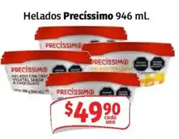 Soriana Mercado Precíssimo Helados oferta