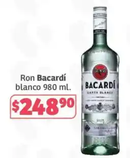 Soriana Súper Ron Bacardí blanco oferta