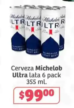 Soriana Súper Cerveza Michelob Ultra oferta