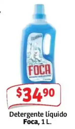 Soriana Mercado Foca Detergente líquido oferta