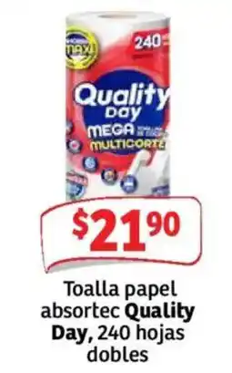 Soriana Mercado Quality Day Toalla papel oferta