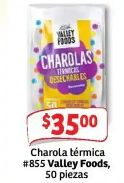 Soriana Mercado Valley Foods Charolas Térmicas Desechables oferta